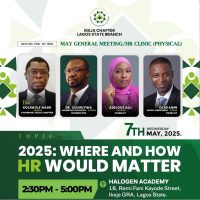 May 2025 – General Meeting/HR Clinic (Physical)